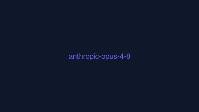 Claude Opus 4.8 announcement from Anthropic.